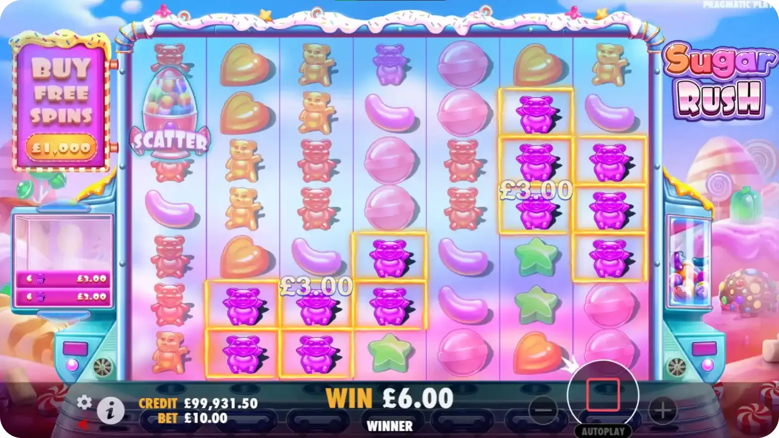 Sugar Rush Cascading Tumble