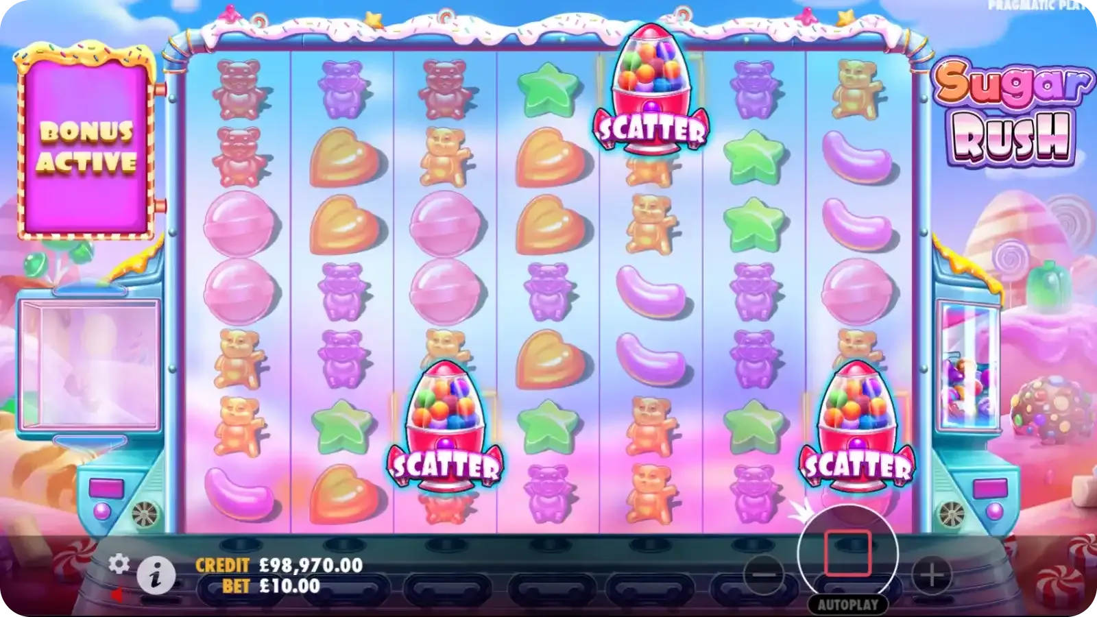 Sugar Rush Free Spins