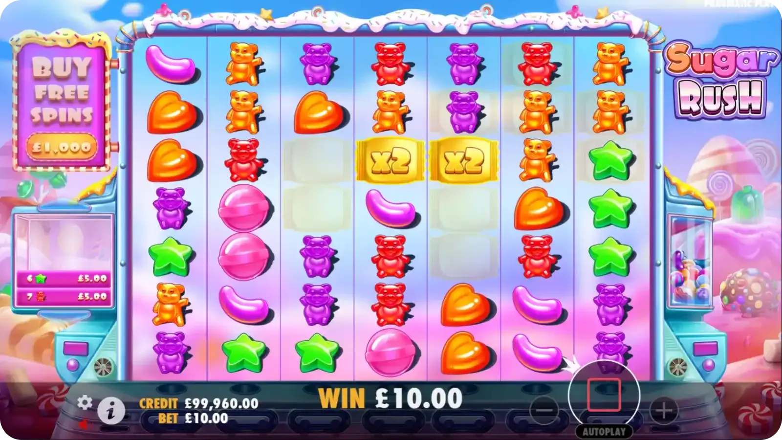 Sugar Rush Multiplier Zones